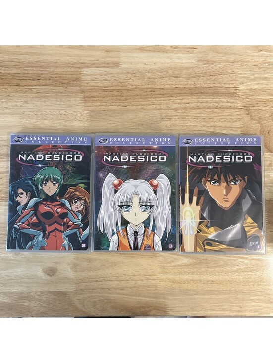 Other - Martian Successor Nadesico Complete Collection DVD ADV Region 1, Vol 1-3
